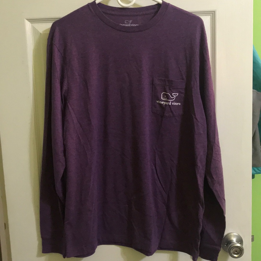 Purple Vineyard Vines Long Sleeve Top